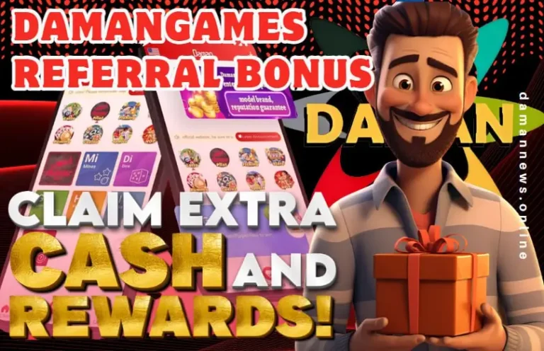 Damangames Referral Bonus