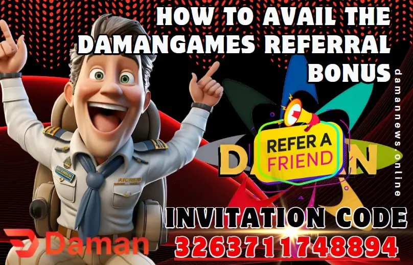 Damangames Referral Bonus