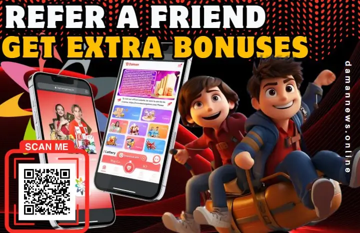  Refer Friends for Extra Bonuses damangames