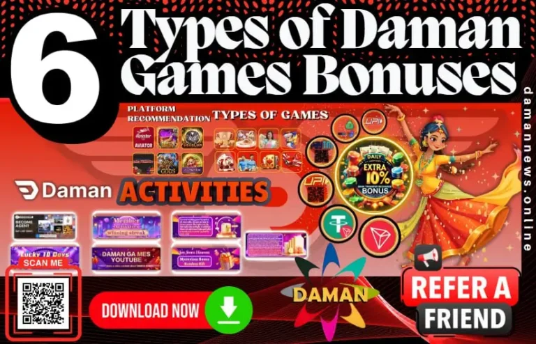 Types of Daman Games Bonuses